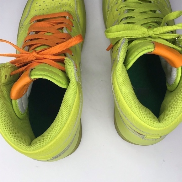 Authentic Nike Air Jordan 1 Retro High G8RD Gatorade Sneakers in Lime. - Picture 11 of 16